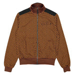 Marni Jersey Jacquard Jacket Black,Brown Detail view 1 | Gate