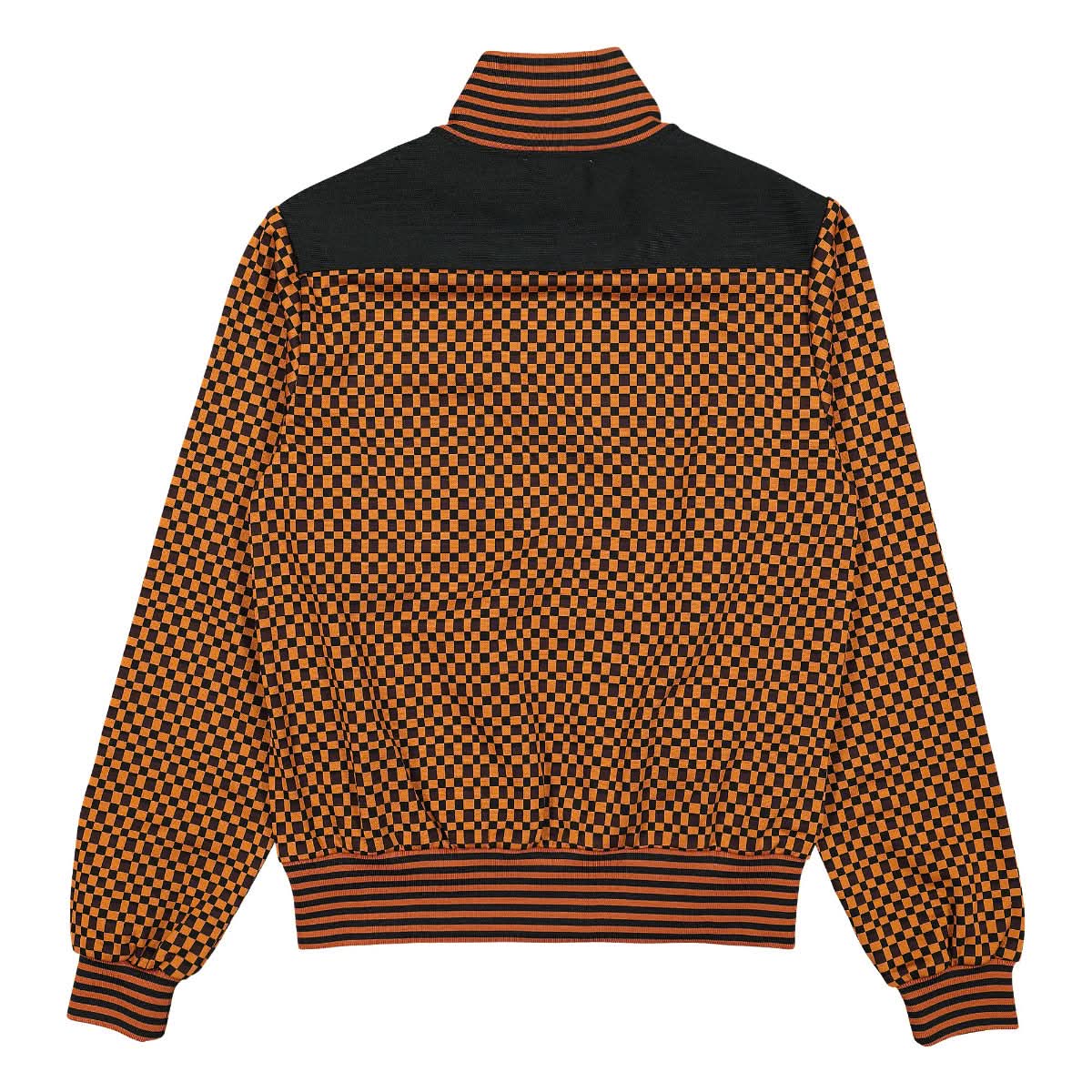 Marni Jersey Jacquard Jacket Black,Brown Detail view 2 | Gate