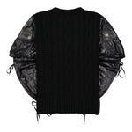Knit Cargo Sleeve Sweater