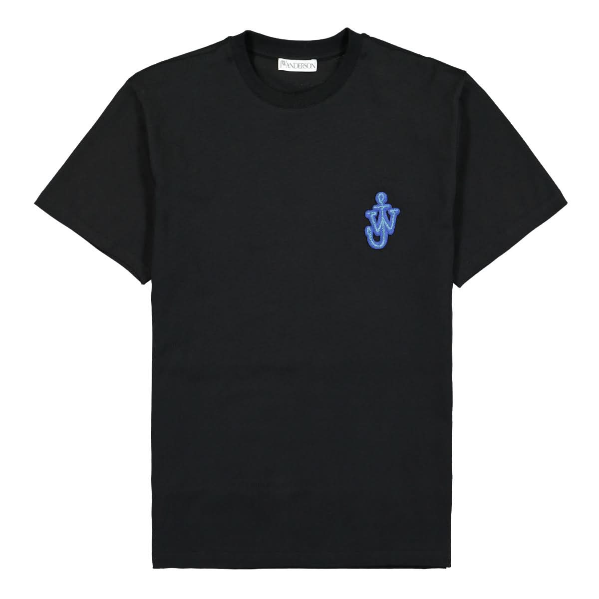 JW Anderson Anchor Patch T-Shirt Black Detail view 1 | Gate