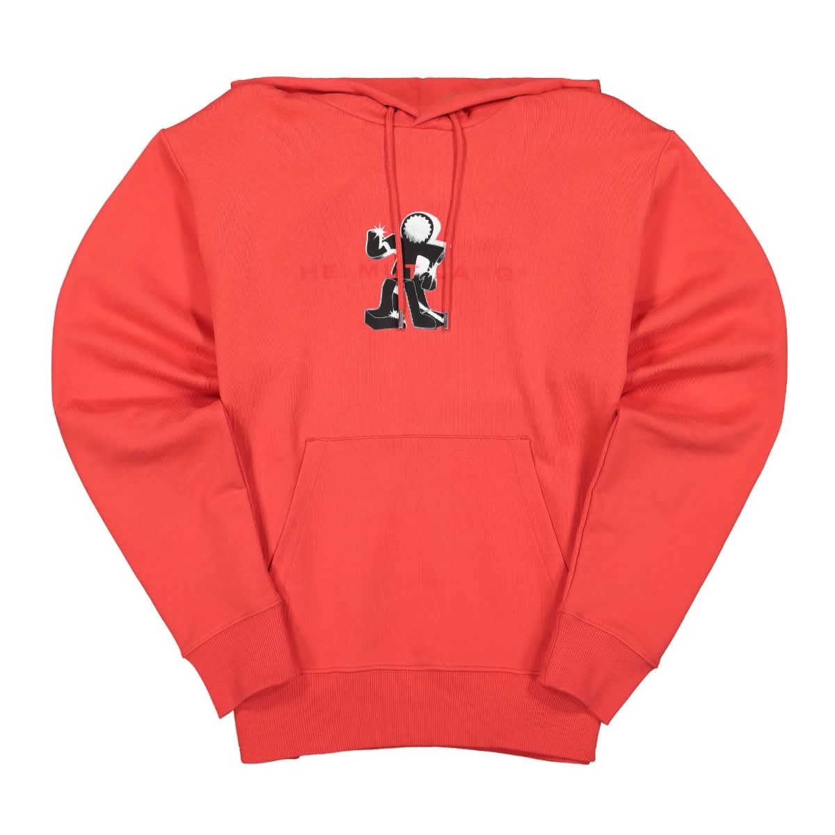Helmut Lang Figure Hoodie Red Detail view 2 | Gate