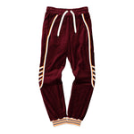 Racing Velour Tracksuit Bottoms