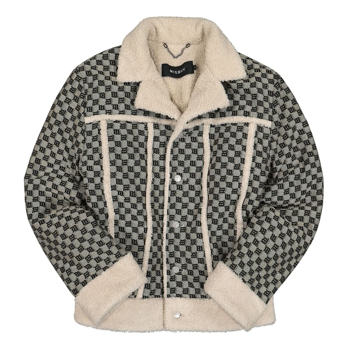 Jacquard Canvas Monogram Upcycled Sherpa GATE