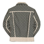 Jacquard Canvas Monogram Upcycled Sherpa