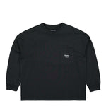 Martine Rose Novelty Oversized L/S T-Shirt Black Detail view 1 | Gate