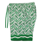 Silk Shorts with Drawstrings