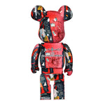 Medicom Be@rbrick Jean Michel Basquiat #1 1000% Multicolor Detail view 4 | Gate