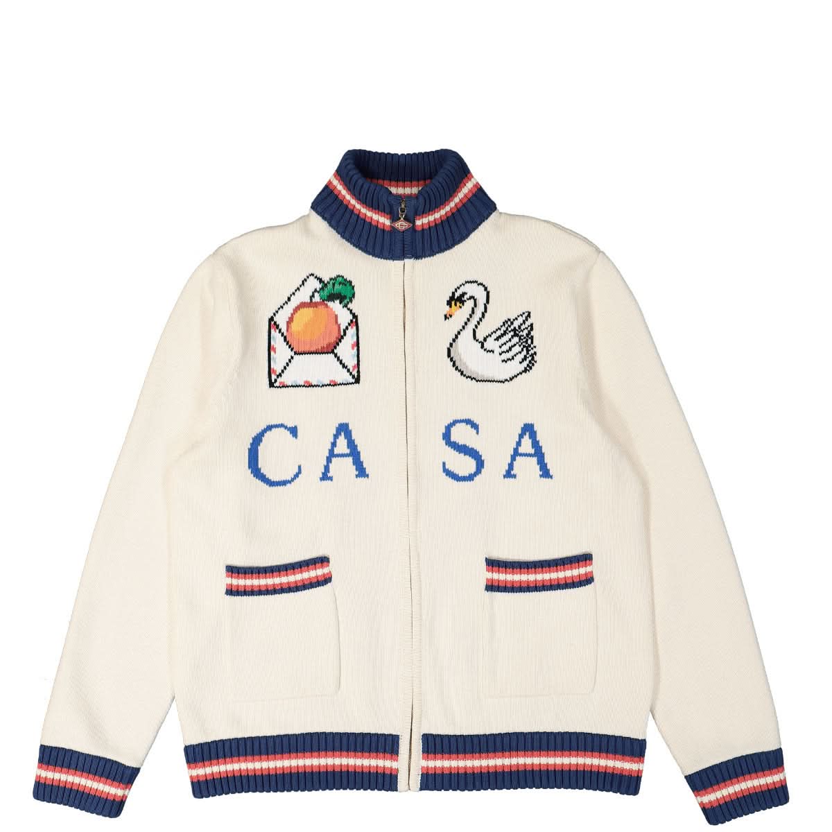 Casa Swan Zip Up Jacket
