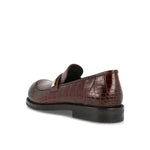 Martine Rose Bulb Toe Loafer Brown Loafers Detail view 3 | Gate