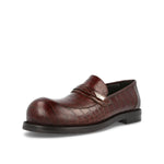 Martine Rose Bulb Toe Loafer Brown Loafers Detail view 4 | Gate
