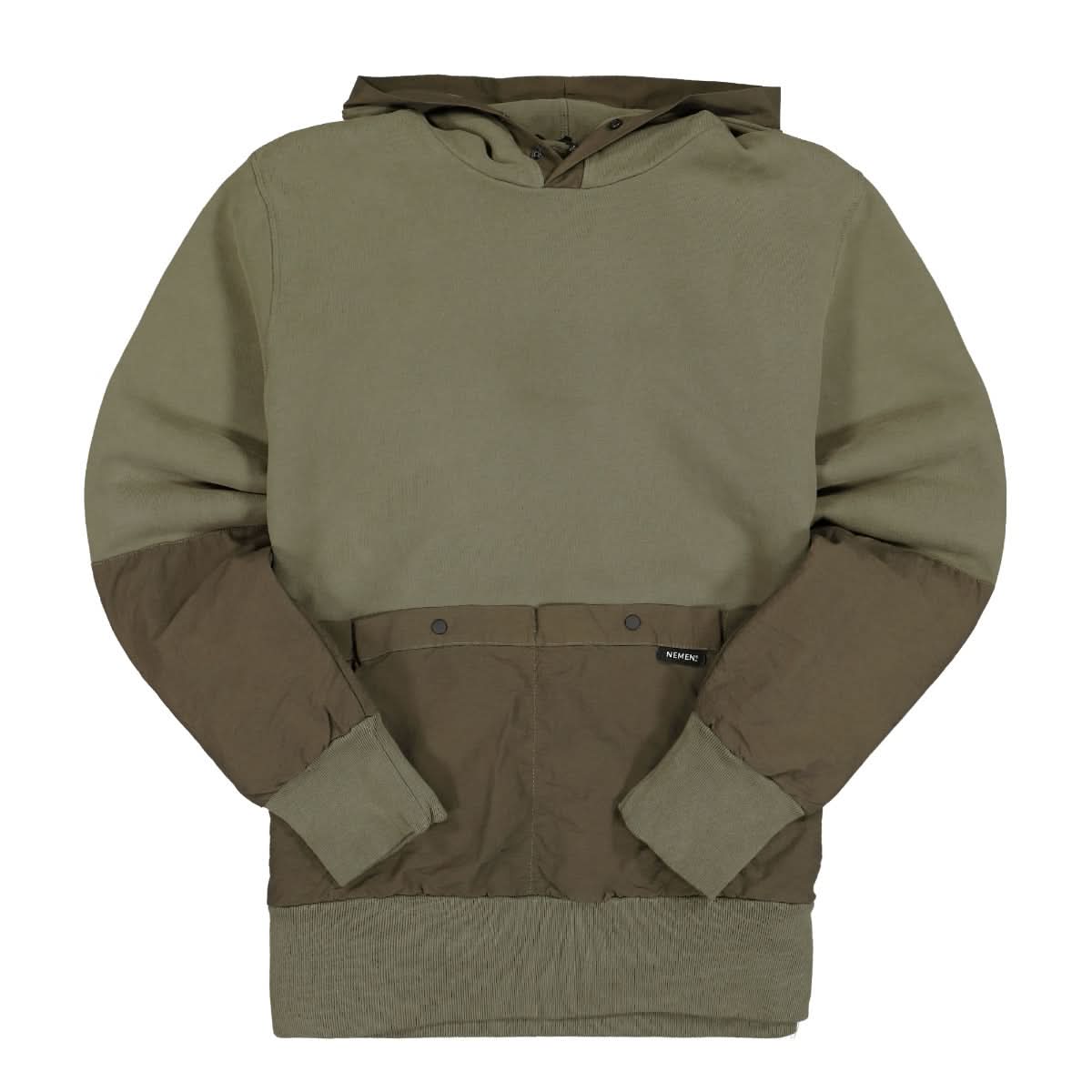 NemeN Icon Multipocket Hoody Olive Detail view 1 | Gate
