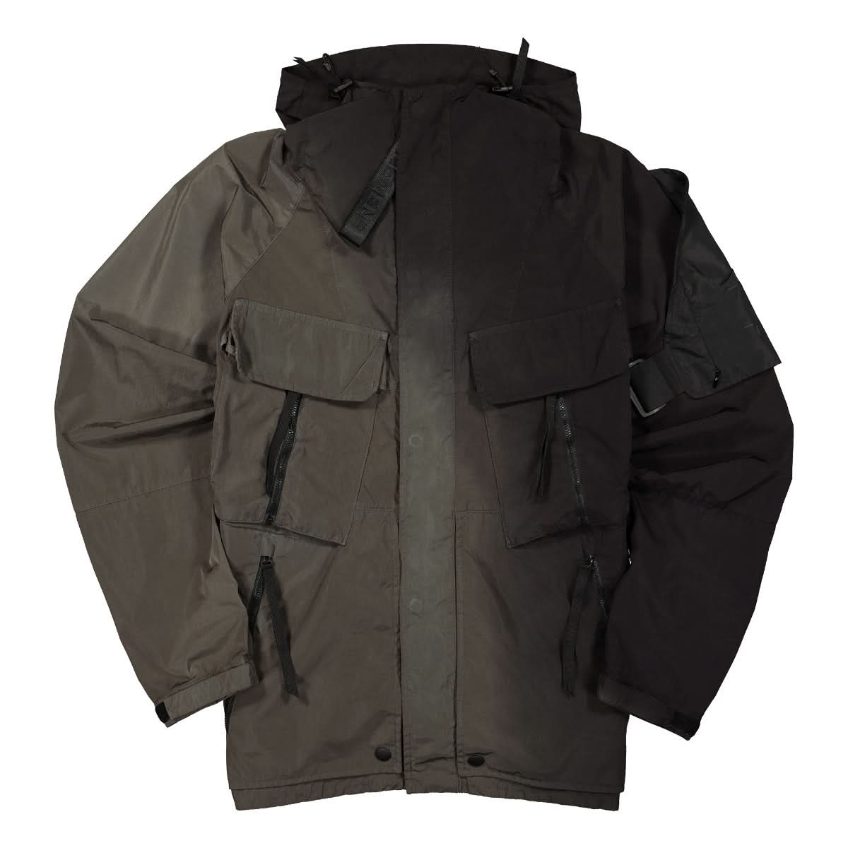 NemeN Dare 3L Dip Dye Jacket Green Detail view 1 | Gate