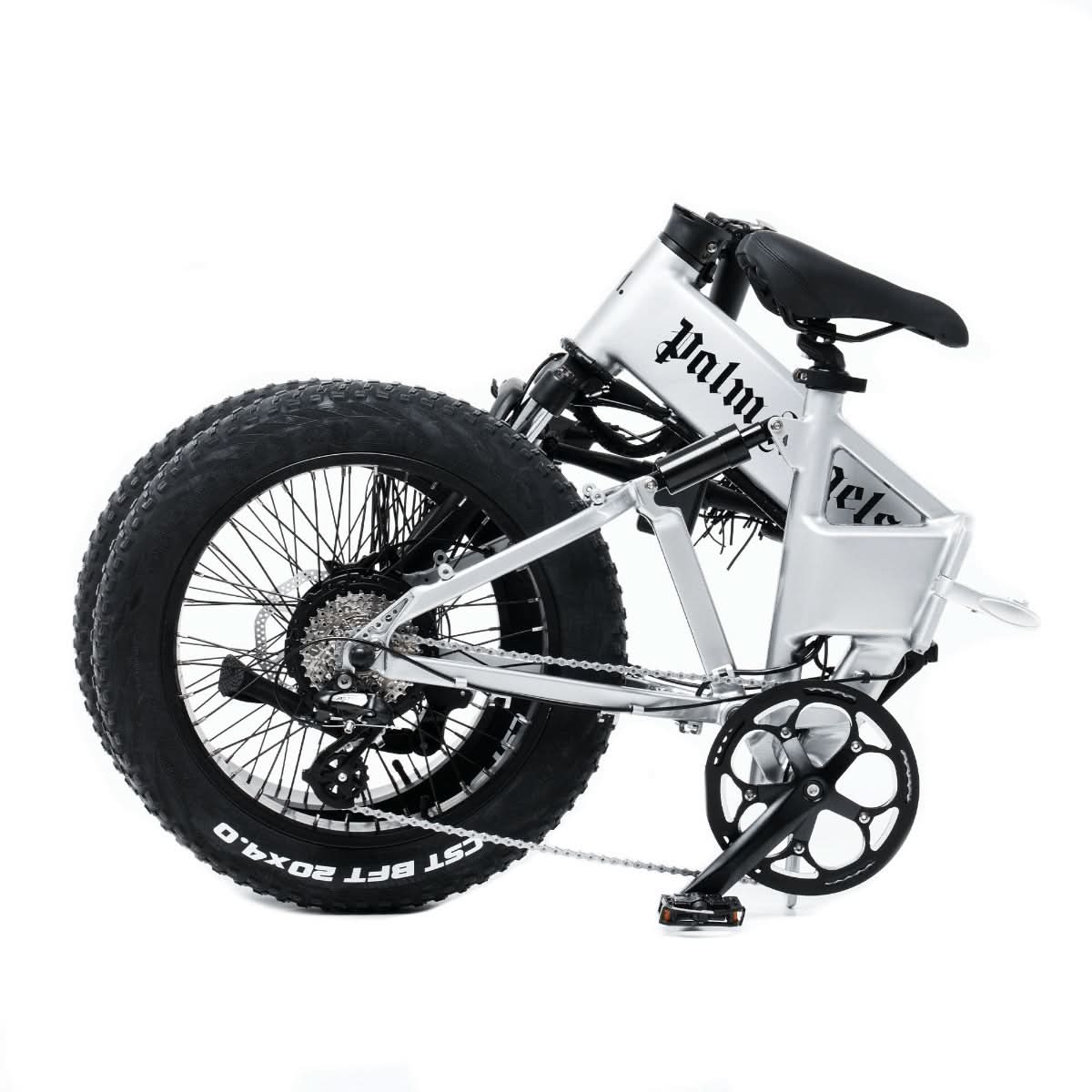 Palm Angels Foldable Off-Road E-Bike Black,Grey Detail view 3 | Gate