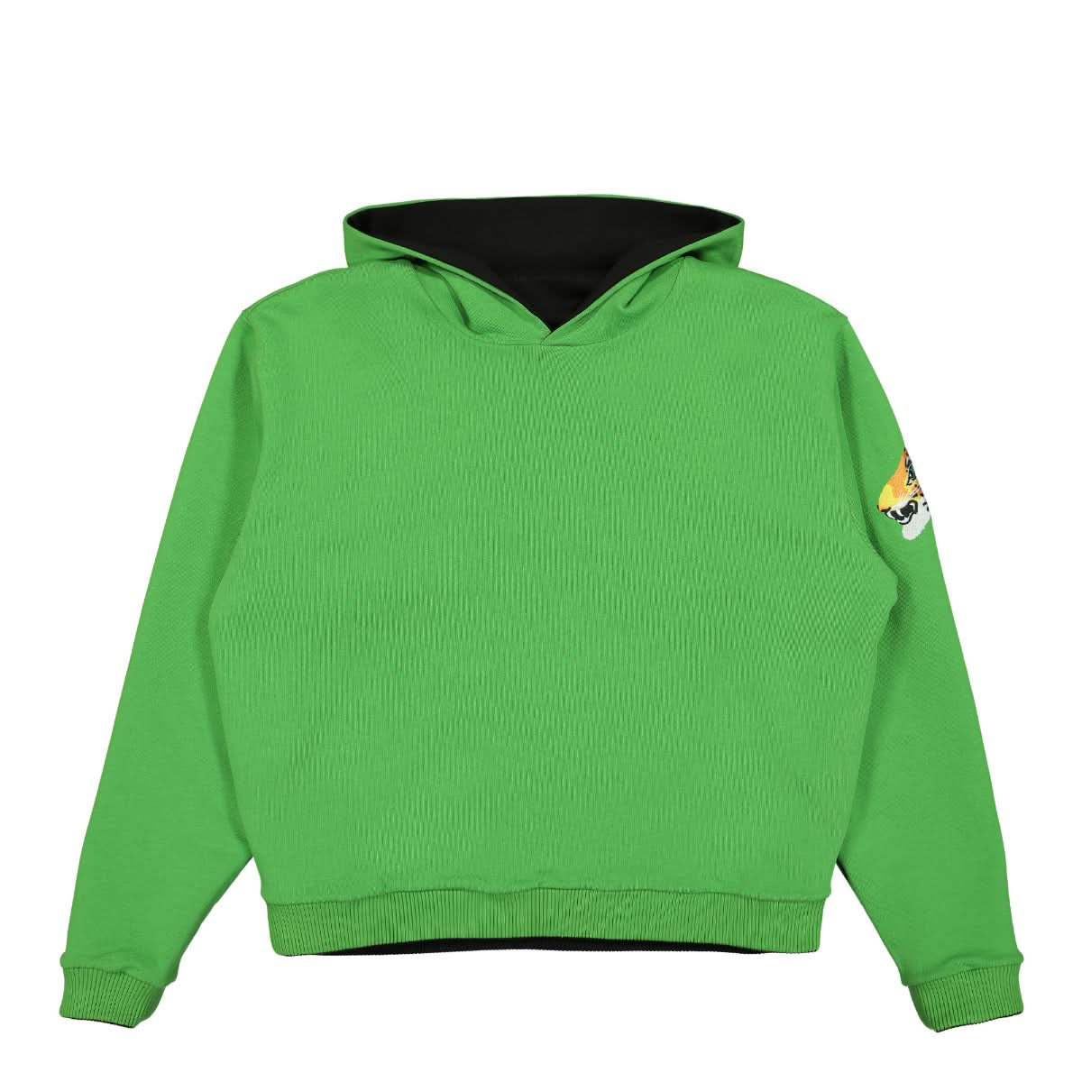 Neon green graphic outlet hoodie