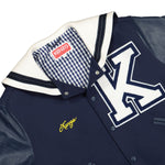 Sailor Varsity Wool And Leather Jacket