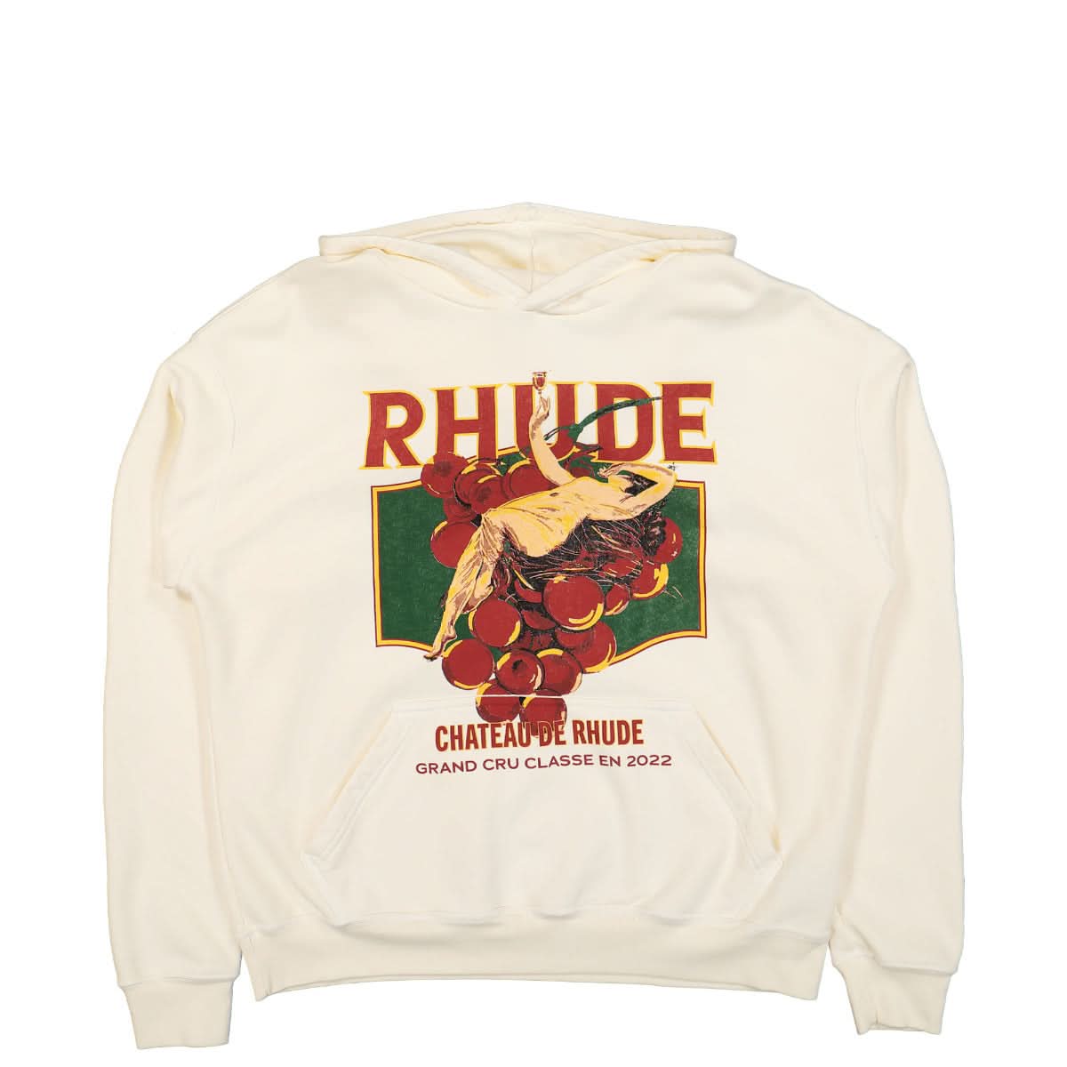 Rhude Chateau De Hoodie Beige,Multicolor Detail view 1 | Gate