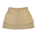 JW Anderson Cargo Mini Skirt Beige Detail view 1 | Gate