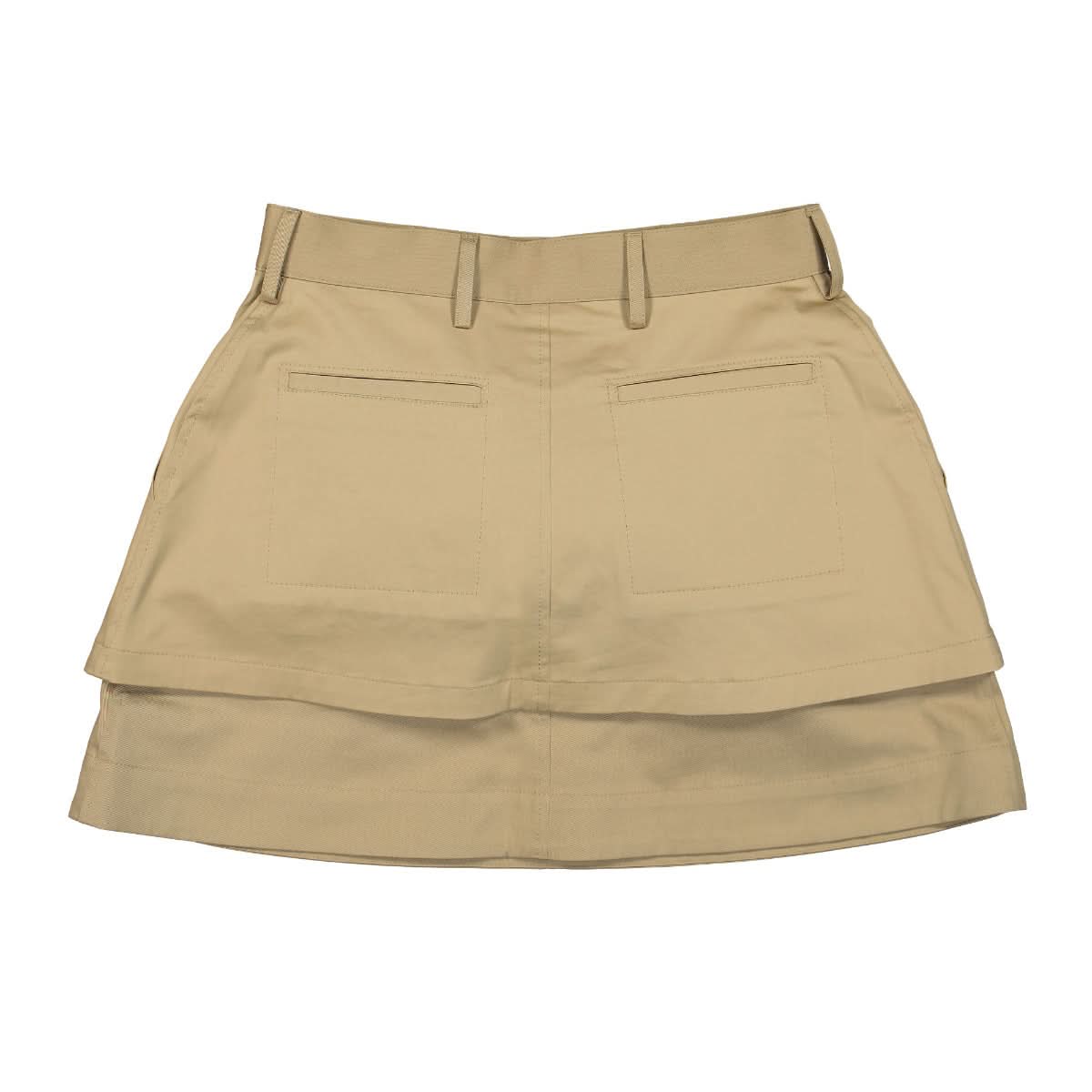 JW Anderson Cargo Mini Skirt Beige Detail view 2 | Gate