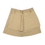 JW Anderson Cargo Mini Skirt Beige Detail view 3 | Gate