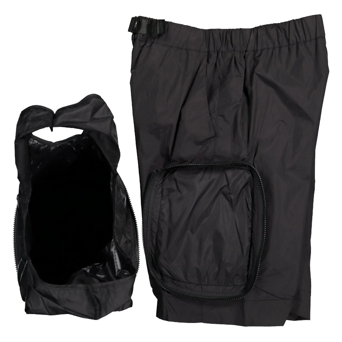 Studio ALCH Nylon Short with Removable Bag Pockets Black Detail view 1 | Gate