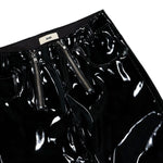 Vinyl Trouser With Double Zips