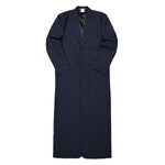 VETEMENTS 3.0 Long Tailored Coat Blue Detail view 1 | Gate