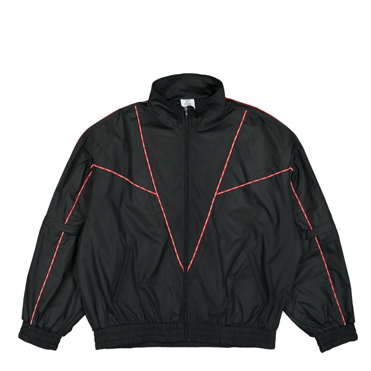 VETEMENTS 2-in-1 Tracksuit Jacket Black Detail view 1 | Gate