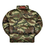VETEMENTS Logo Camo Puffer Jacket Camouflage Detail view 2 | Gate