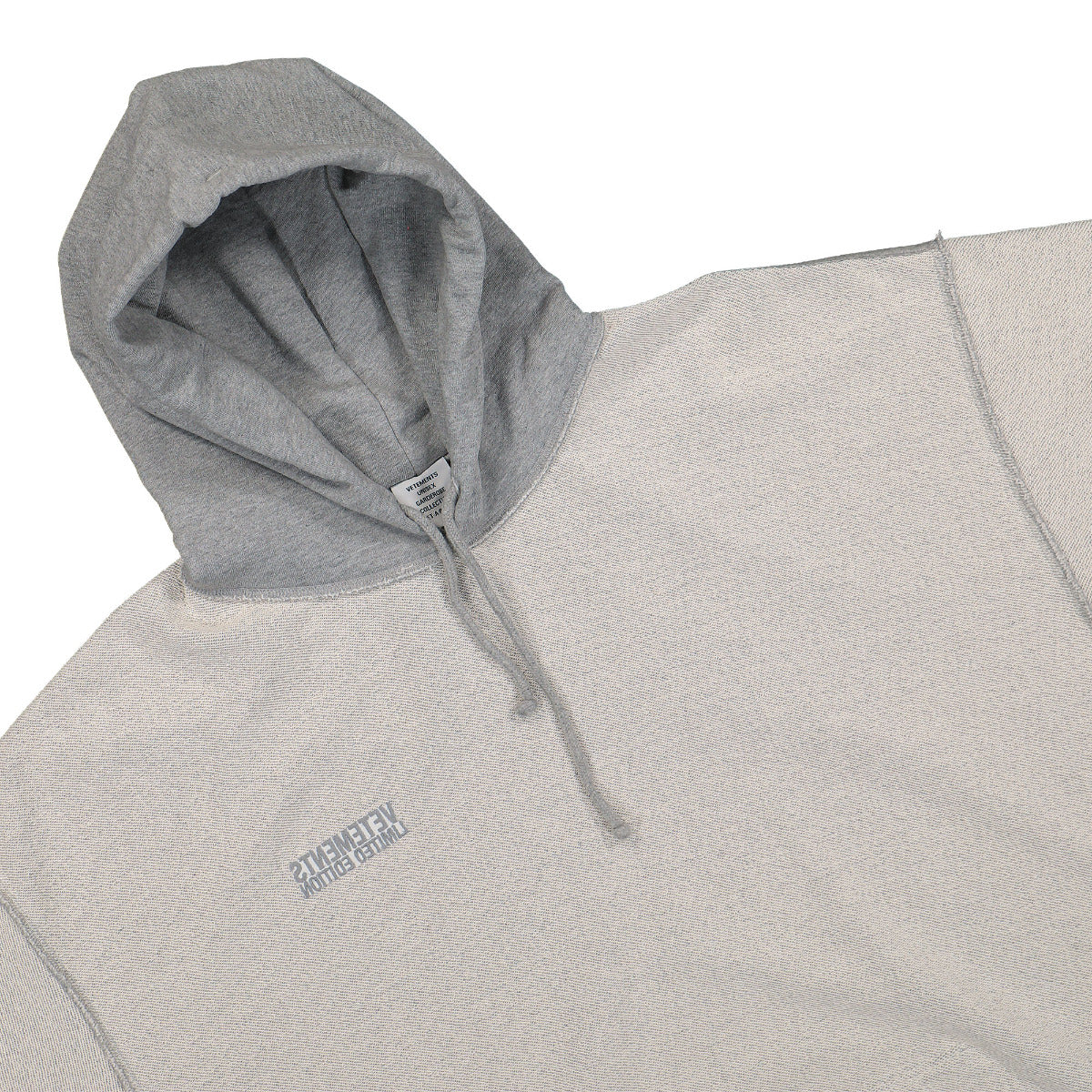 All Grey Inside Out Hoodie   GATE
