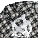 Double Anarchy Logo Flannel Shirt