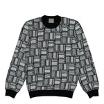 Barcode Monogram Sweater