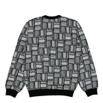 Barcode Monogram Sweater