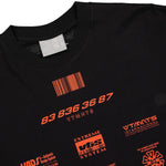 VTMNTS All Rights Reserved T-Shirt Black Detail view 3 | Gate