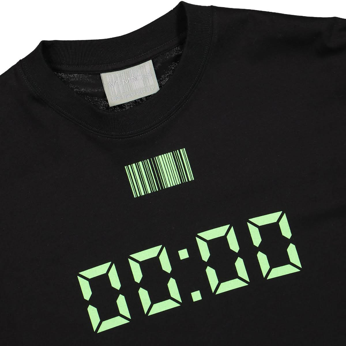 VTMNTS Reset T-Shirt Black Detail view 3 | Gate