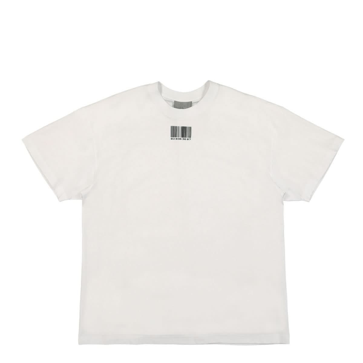 VTMNTS Barcode T-Shirt White Detail view 1 | Gate