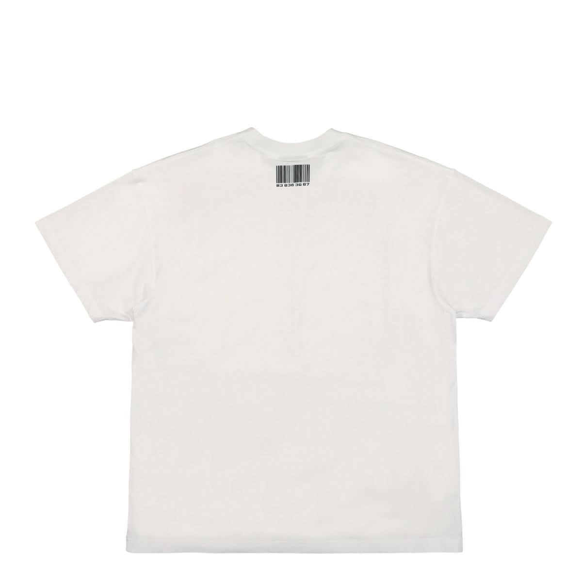 VTMNTS Barcode T-Shirt White Detail view 2 | Gate