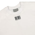 VTMNTS Barcode T-Shirt White Detail view 3 | Gate