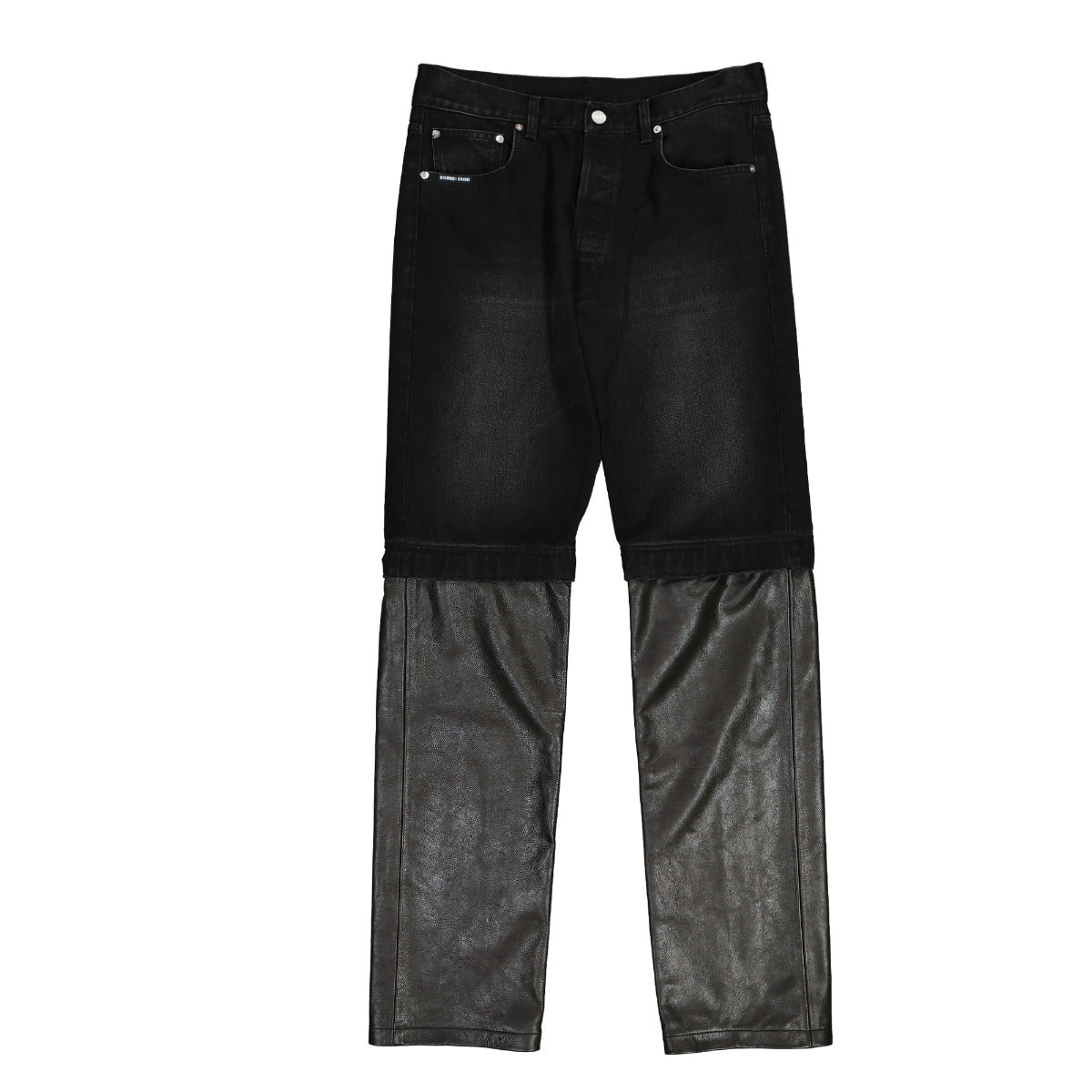 Leather / Denim Jeans