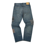 Junya Watanabe - Comme des Garçons Pants Blue Detail view 2 | Gate
