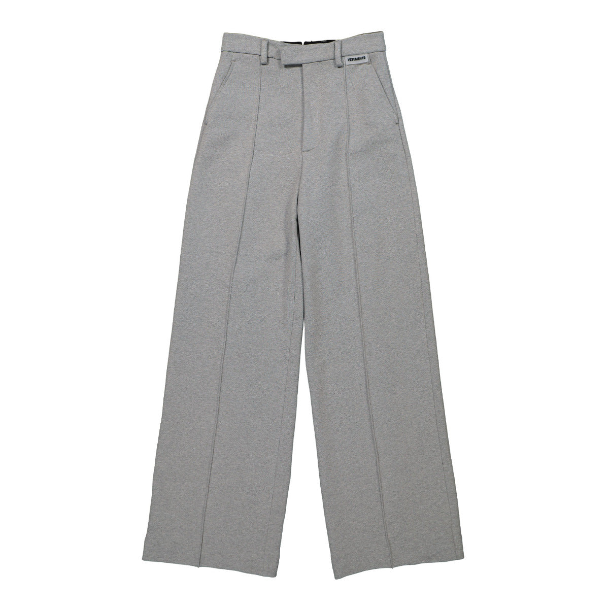 Wide Leg Molton Tailored Pants